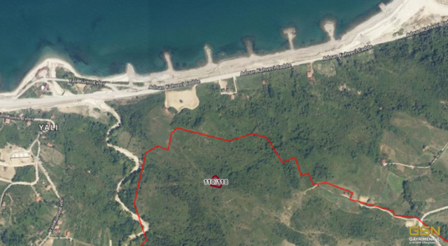 2-SİNOP TÜRKELİ DÜZLER KÖYÜNDE DENİZ MANZARALI SATILIK ARSA